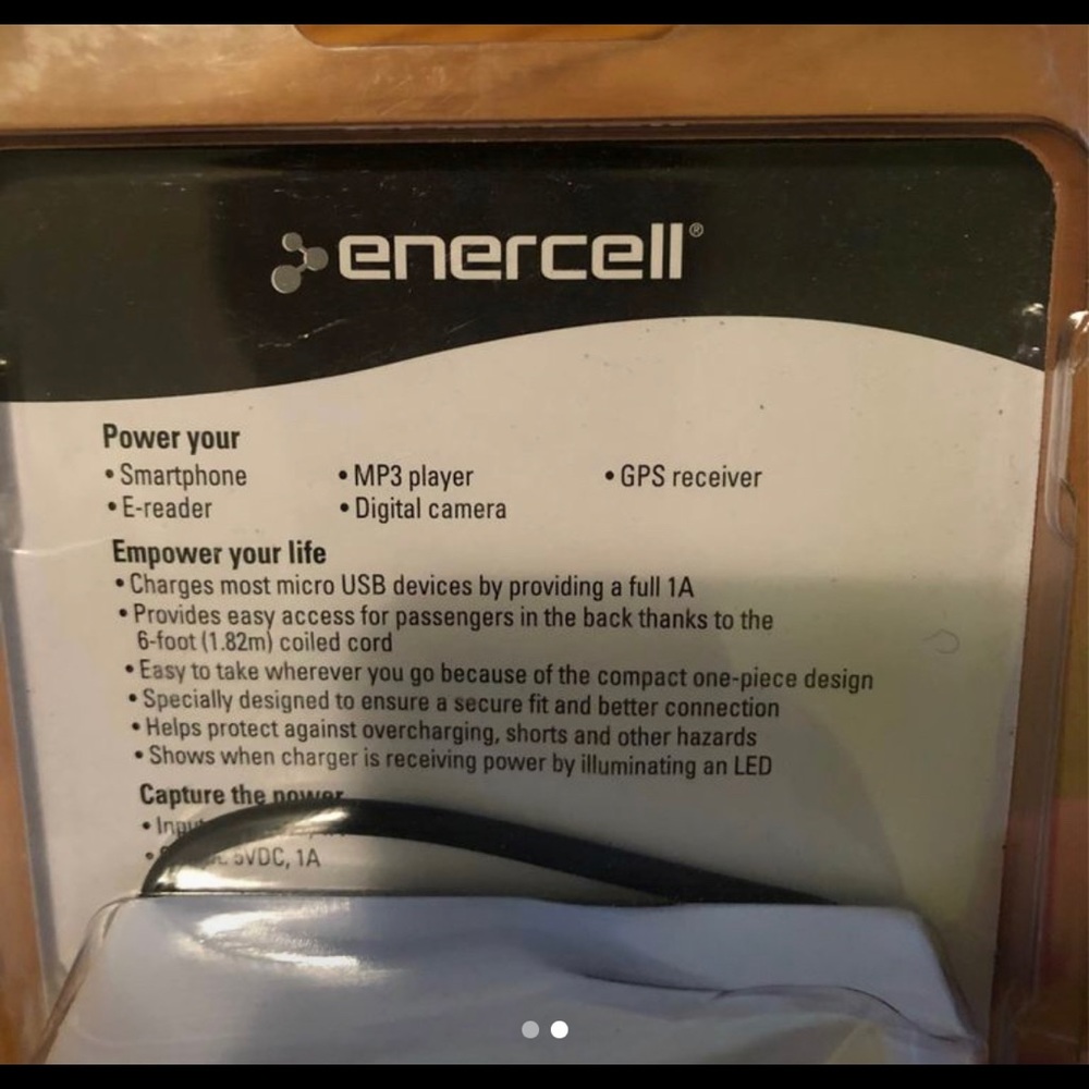 Enercell Car Charger - Picture 2 of 2
